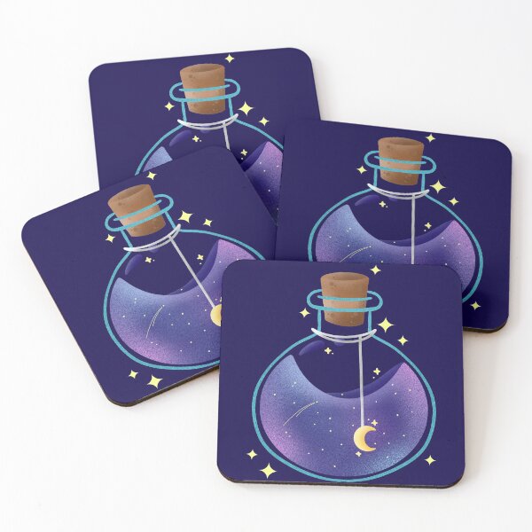 Item preview, Galaxy Moon Potion designed and sold by lulubeeart.