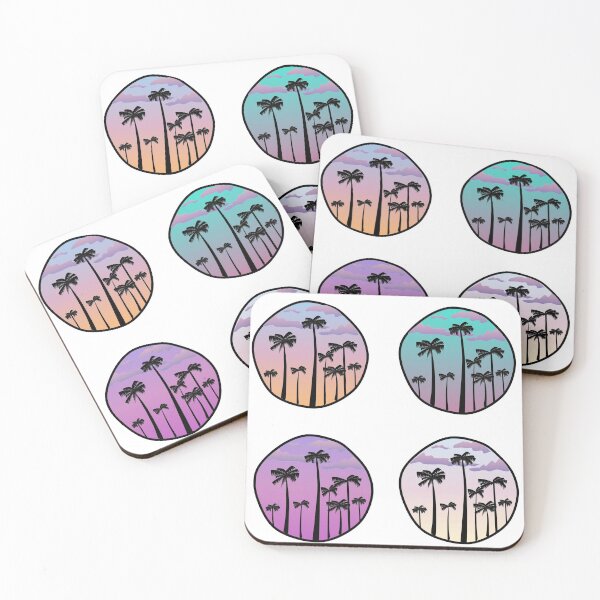 Item preview, Sunset with Palm Trees designed and sold by Arexus.