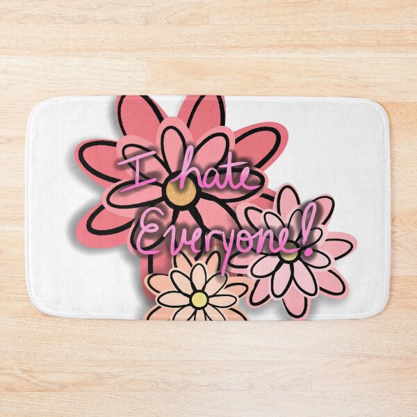 Item preview, I hate everyone! designed and sold by ArtbyMitzi.
