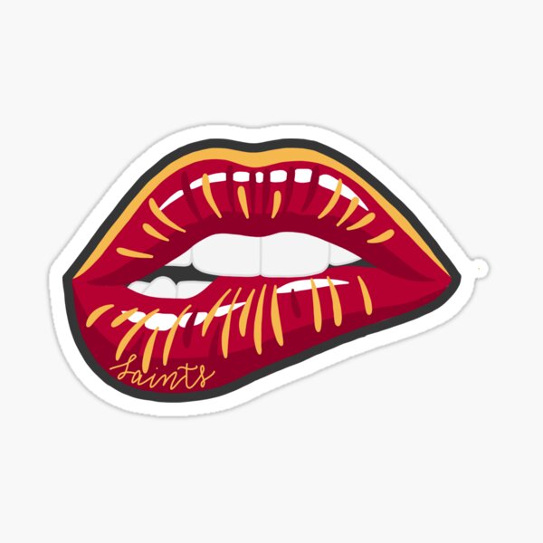 Pucker Up Flagler Pegatina