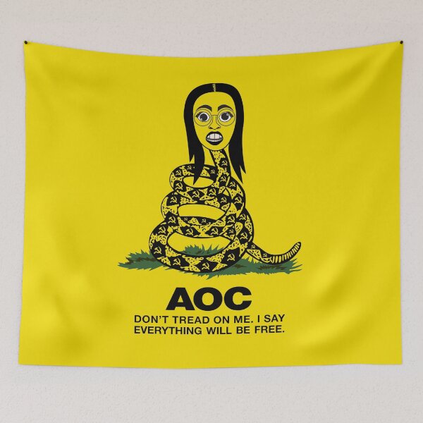 Item preview, AOC as the Gadsden Snake designed and sold by redbruhl.