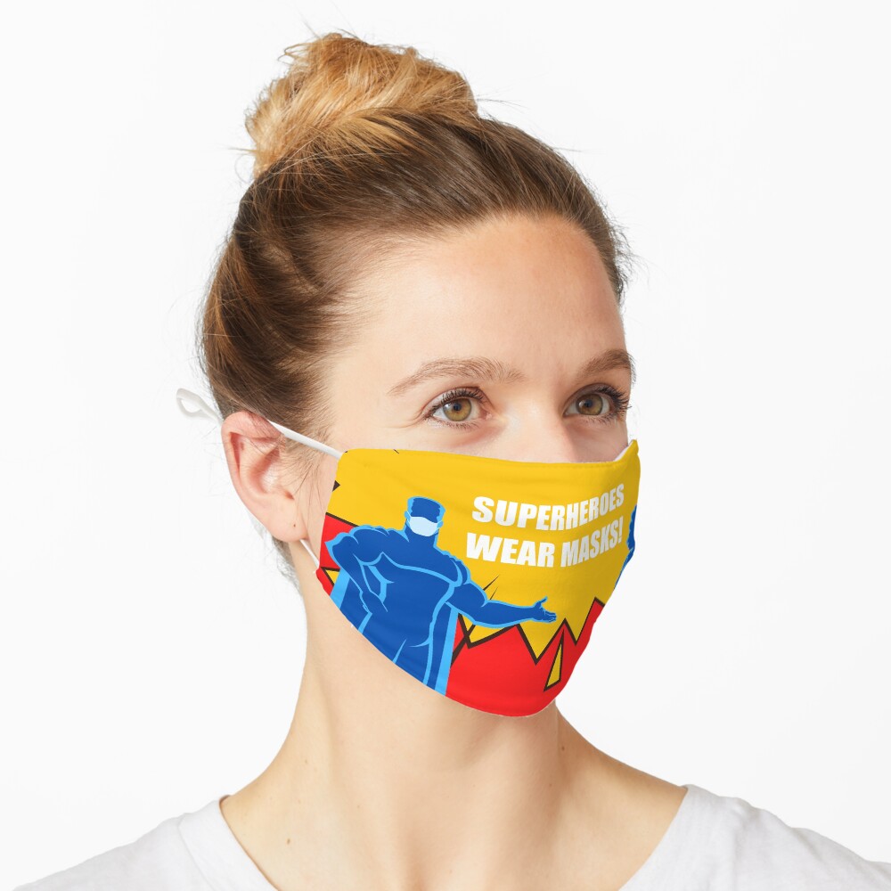 SUPERHERO Design (3/4) Mask