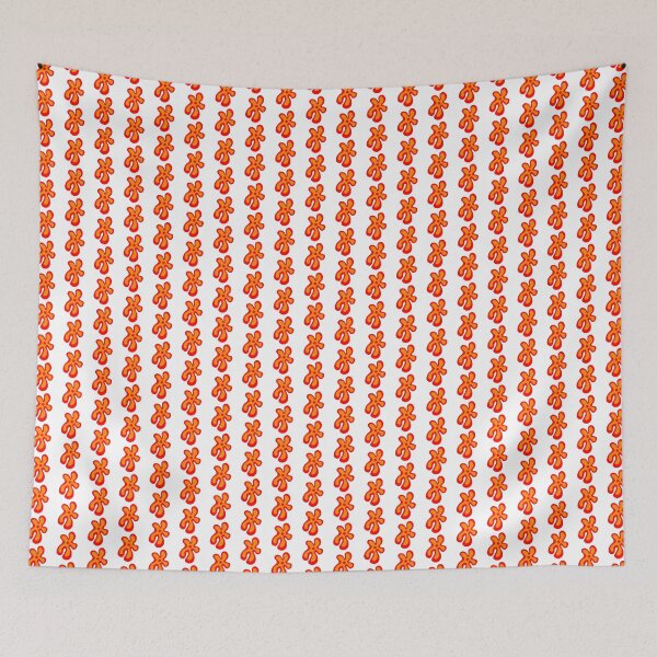 Item preview, FUNKY FLOWER - ORANGE designed and sold by Glossypop.