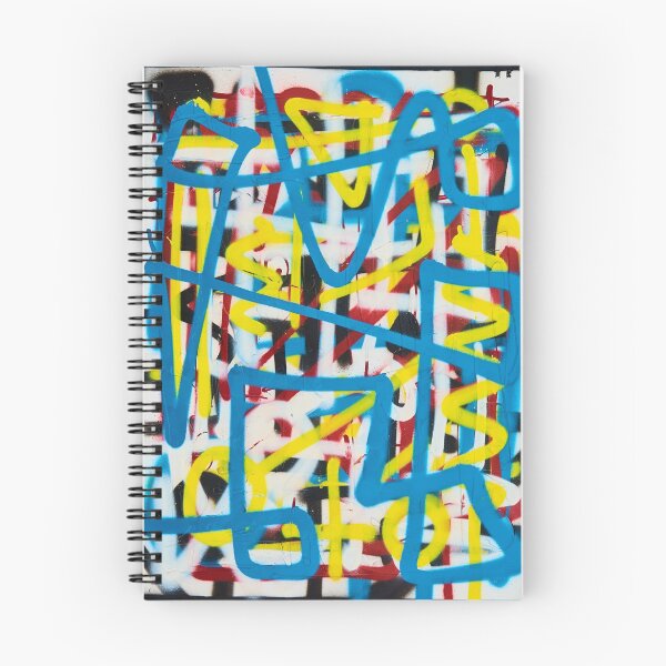 Item preview, Layered City - graffiti bomb colorful abstract designed and sold by iamwessel.