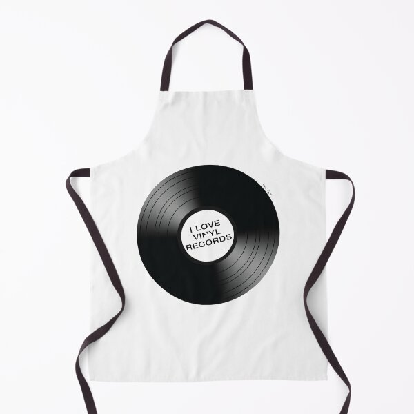 Artikelvorschau, LOVE VINYL RECORDS - Schwarzweiß / Illustration von Iona Art Digital entworfen und verkauft von IonaArtDigital.