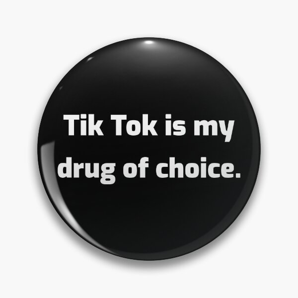 Artikelvorschau, Tik Tok ist meine Droge der Wahl entworfen und verkauft von jpinedesigns.
