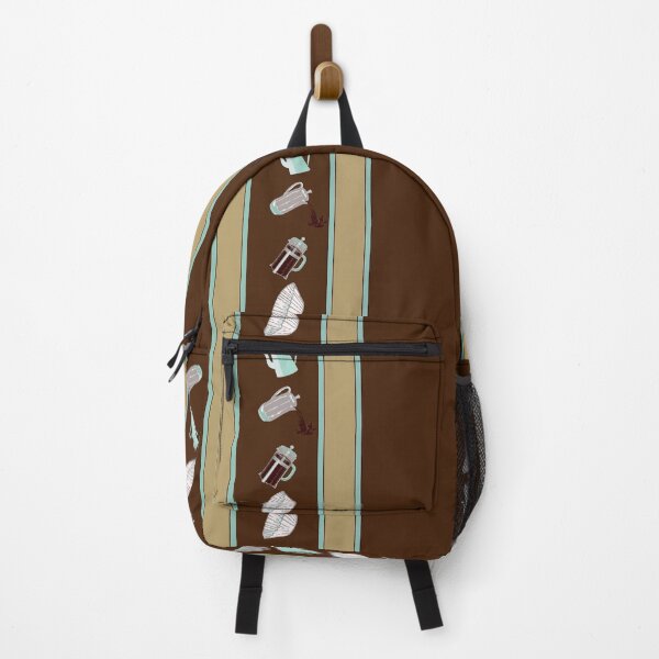 Item preview, Border- Stripes- Coffee Collection designed and sold by Eejee-SK.