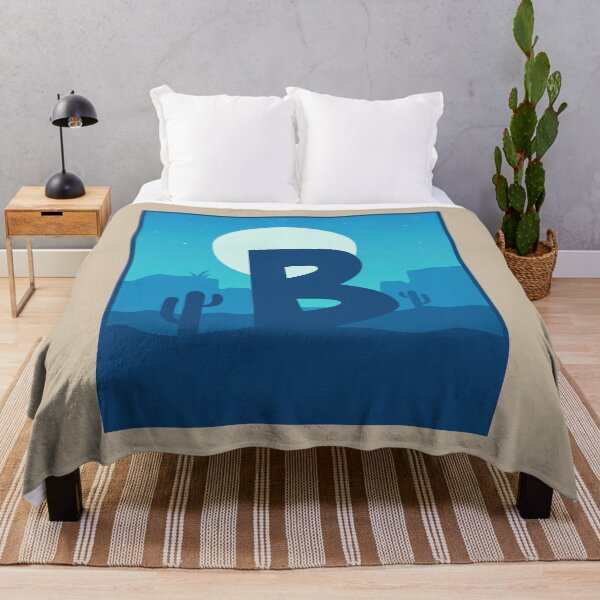 Item preview, Letter B - Blue Sky at Night designed and sold by pixelinga.