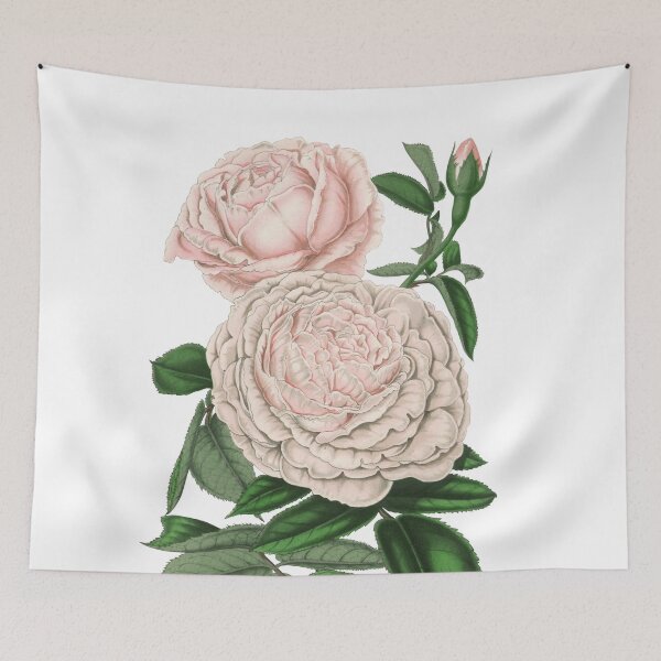 Item preview, Pink roses designed and sold by VintageArtistry.