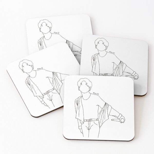 Item preview, BTS Jungkook Silhouette Design designed and sold by alxiart.