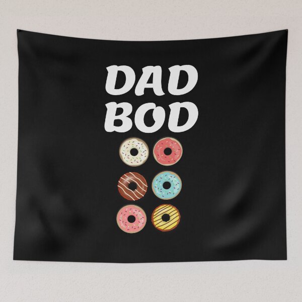 Item preview, Dad Bod Funny Donut designed and sold by KunKhalil.