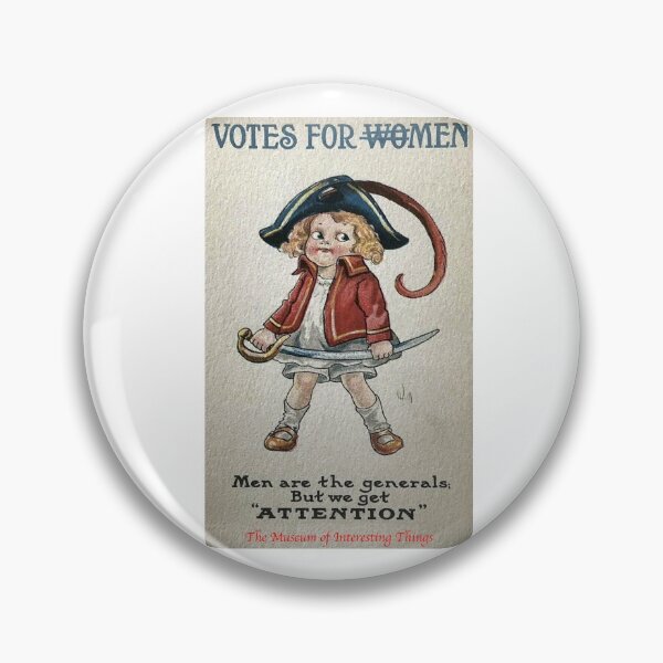 Item preview, Suffragette Pirate designed and sold by ThingsMuseum.