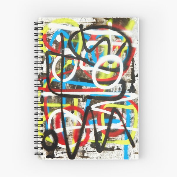 Item preview, Follow this line please - graffiti bomb colorful abstract designed and sold by iamwessel.
