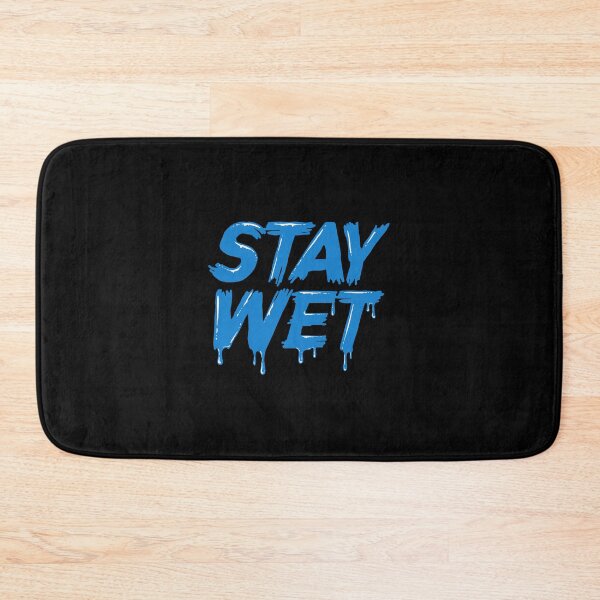 Item preview, STAY WET Cool and Fresh Design for Surfers and Ocean Lovers designed and sold by JOYSURF-LAB.