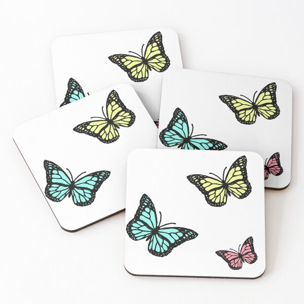 Item preview, Colorful butterflies  designed and sold by Kstickers00.