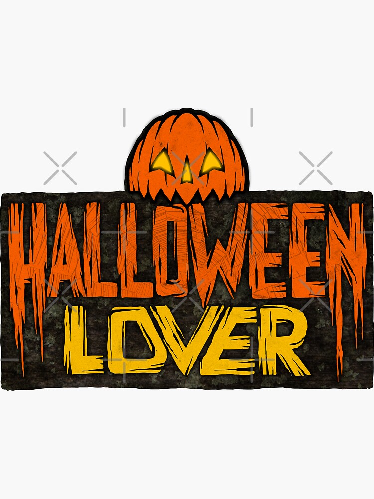 Thumbnail 3 of 3, Sticker, Halloween Lover designed and sold by ChadSavage.