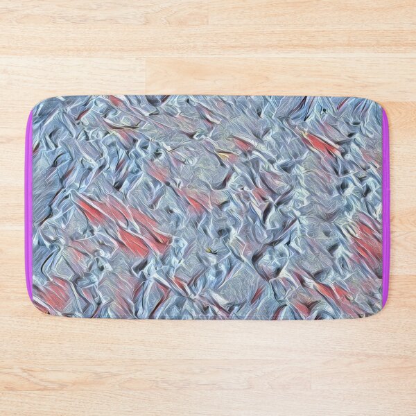 Item preview, Water in Sand Pattern (Silver and Red Variation)  designed and sold by mikebacotti.