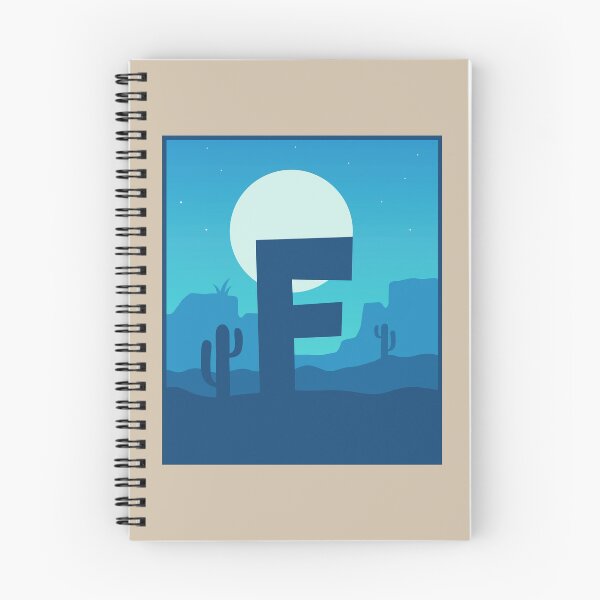 Item preview, Letter F - Blue Sky at Night designed and sold by pixelinga.