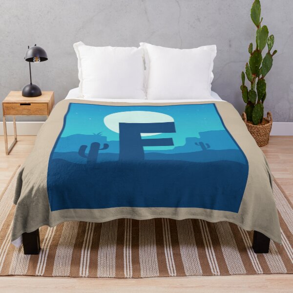 Item preview, Letter F - Blue Sky at Night designed and sold by pixelinga.
