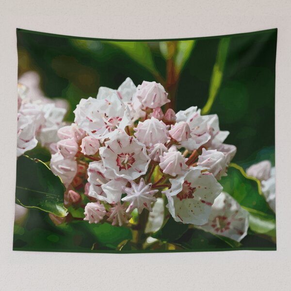 Item preview, Mountain Laurel Native Wildflower designed and sold by candhdesigns.