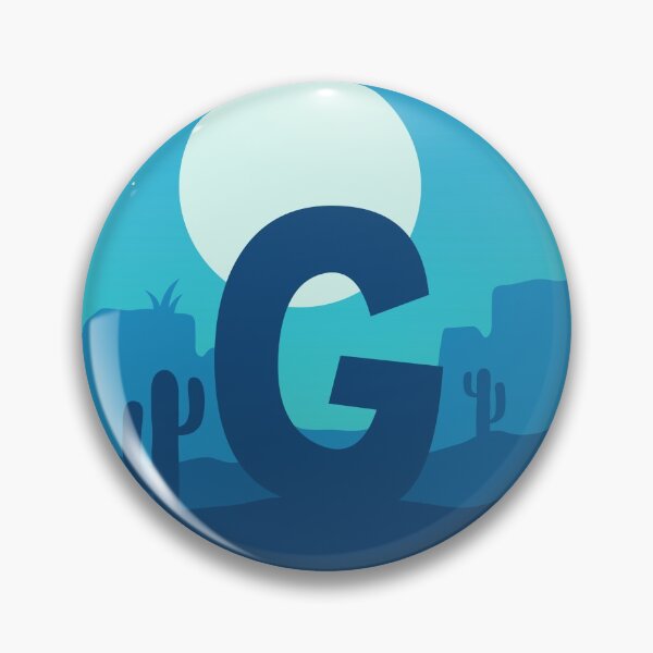 Item preview, Letter G - Blue Sky at Night designed and sold by pixelinga.