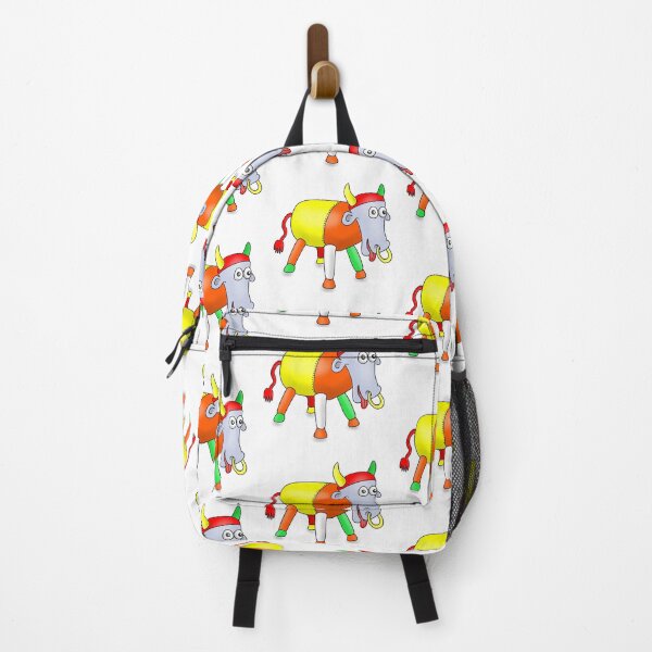 Item preview, Steel Drum Colourful Yellow cow designed and sold by Stus RoadTrips.