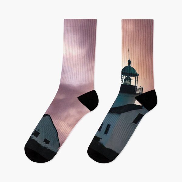 Item preview, Lighthouse at Sunset designed and sold by Marylou Badeaux.