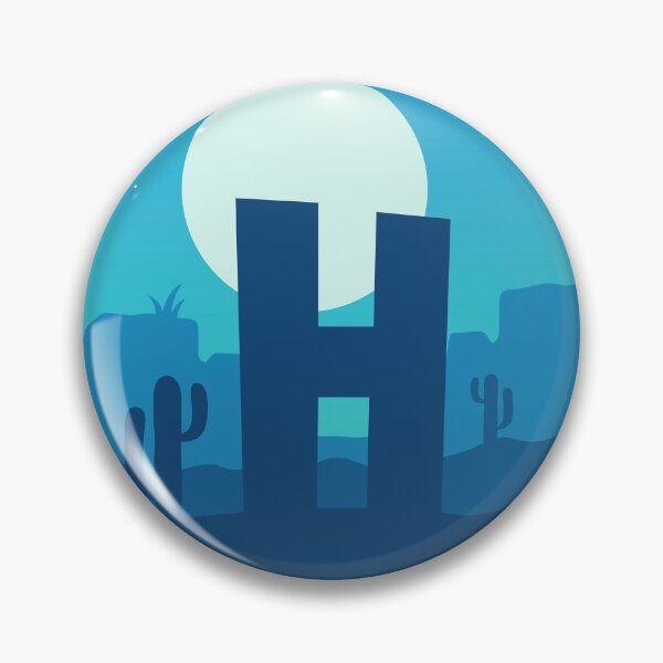 Item preview, Letter H - Blue Sky at Night designed and sold by pixelinga.