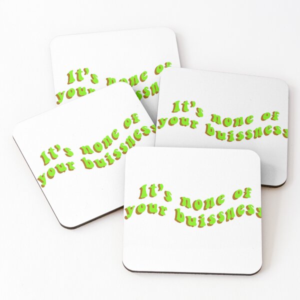 Item preview, It’s none of your buissness Harry styles kiwi sticker designed and sold by Courtney Weber.