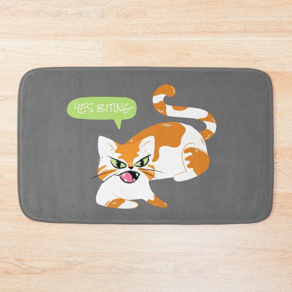 Item preview, Yes Biting Cat designed and sold by cvt01.