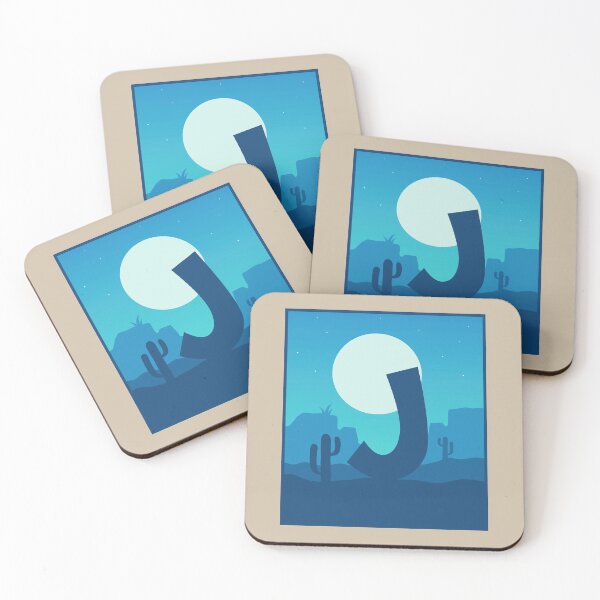 Item preview, Letter J - Blue Sky at Night designed and sold by pixelinga.