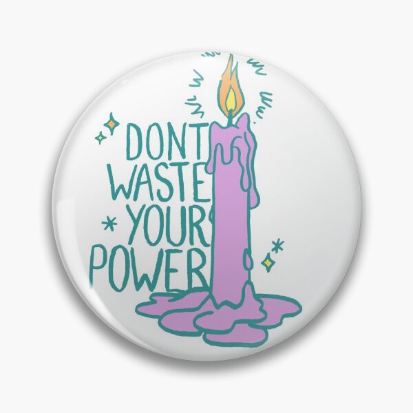 Item preview, Dont Waste Your Power designed and sold by Fishtopus.