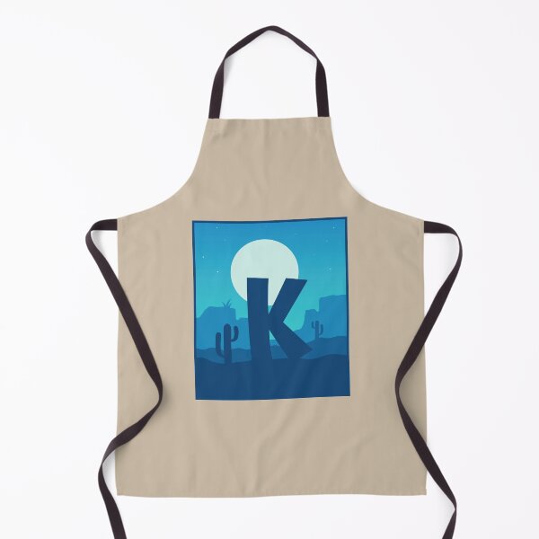 Item preview, Letter K - Blue Sky at Night designed and sold by pixelinga.
