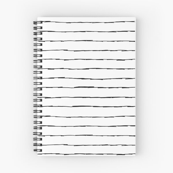 Item preview, Black hand drawn thin marker pinstripes on white designed and sold by UDDesign.