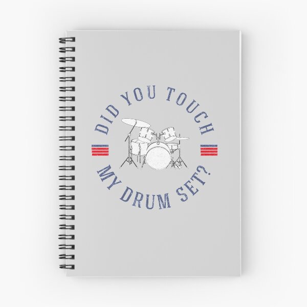 Item preview, Did you touch my drumset?  designed and sold by Primotees.