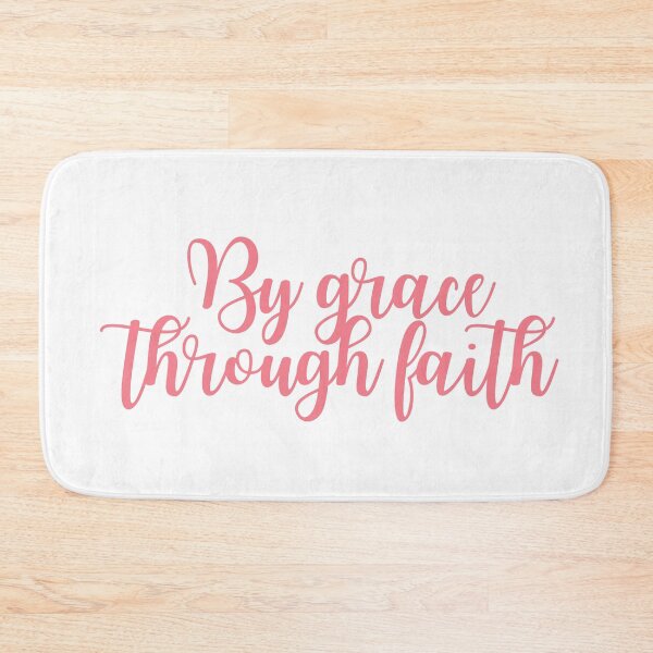 Item preview, By grace through faith - Pink designed and sold by KarolinaPaz.