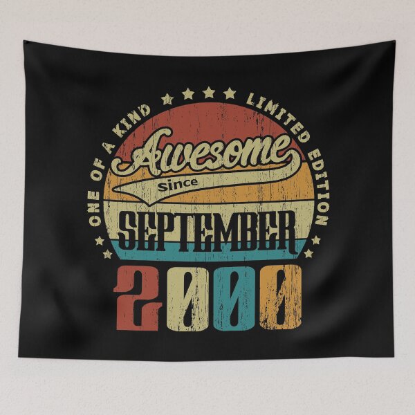 Item preview, Vintage septiembre de 2000 Uno de los tipos impresionante desde septiembre de 2000 20 cumpleaños regalo 20 años designed and sold by Takatv.