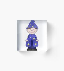 Charlie Wizard Acrylic Block