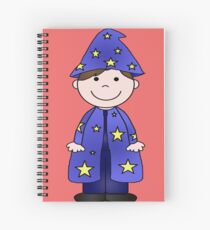 Charlie Wizard Spiral Notebook