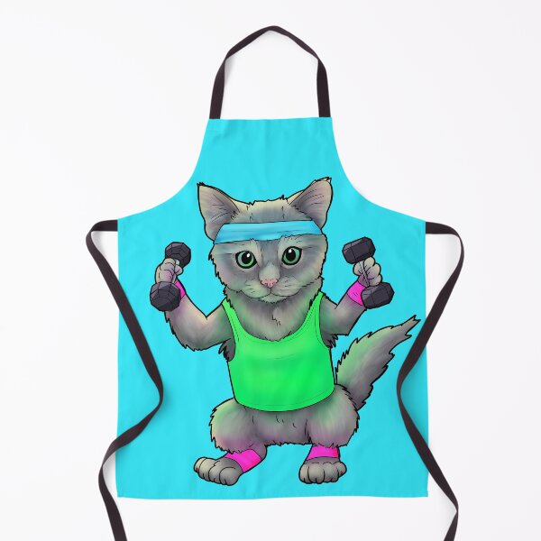 Item preview, Weight lifting cat designed and sold by Mehu.