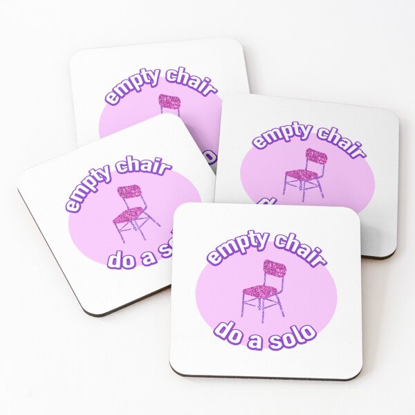 Item preview, empty chair do a solo designed and sold by Stickers by AT.