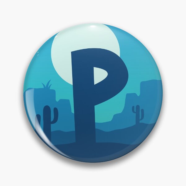 Artikelvorschau, Letter P - Blue Sky at Night entworfen und verkauft von pixelinga.