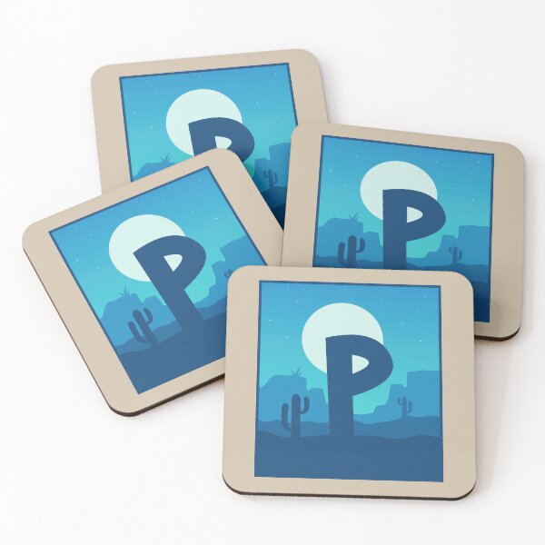 Item preview, Letter P - Blue Sky at Night designed and sold by pixelinga.