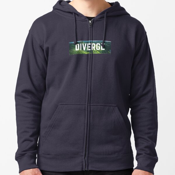 DIVERGE Zipped Hoodie