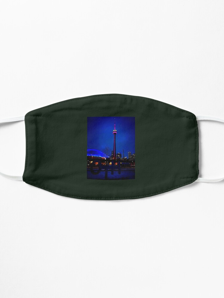 Alternate view of Blue song for Toronto by Yannis Lobaina Mask