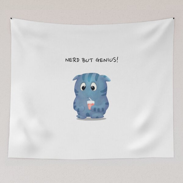 Item preview, Nerd pero Genio! designed and sold by SpooTeeDesign.
