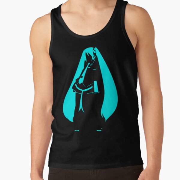 Silhouette de Hatsune Miku Débardeur