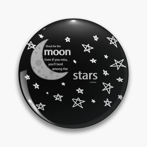 Item preview, Inspirational Moon and Stars Quote designed and sold by melkin05.