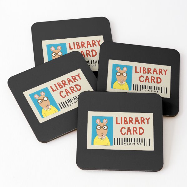 Item preview, Arthur Library Card designed and sold by aclaggett.