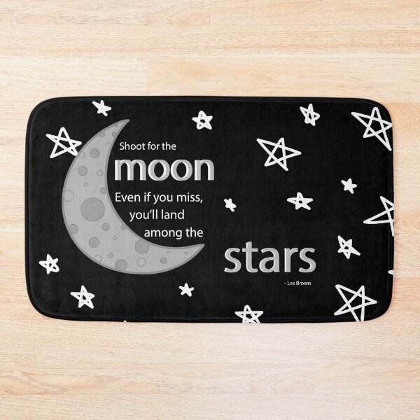 Item preview, Inspirational Moon and Stars Quote designed and sold by melkin05.